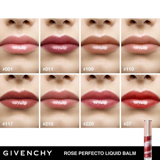 Batom Líquido Givenchy Rose Perfecto Liquid Lip Balm